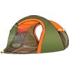Generic Tenda da esterno resistente a prova di mosca con borsa per il trasporto | Famiglia Easy Up Tende per Campeggio per Viaggi Estate Spiaggia Lago Montagna Picnic Backpacking Pesca