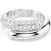 Swarovski Anello Dextera, Bianco, Placcato rodio