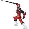 Power Rangers Ninja Steel - Action Hero da 12,7 cm, colore: Rosso