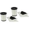vhbw 10x filtro compatibile con Dirt Devil Centec M2827-6, M2827-5, M2827-8, M2827-7, M2827-2, M2827-1, M2827-4, M2827-3, M2827 aspirapolvere