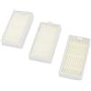 vhbw 3x filtro compatibile con Medion MD16192, MD18318, MD18500, MD18501, MD18600aspirapolvere - filtro HEPA bianco