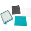 vhbw 2x filtro aria di scarico, 1x filtro HEPA, 1x filtro d'ingresso del motore compatibile con Philips PowerPro Active FC8645, FC8646 aspirapolvere