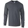 Gildan T-Shirt A Maniche L T-Camicia Uomo