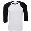 BELLA+CANVAS Canvas - Maglia Maniche Tre Quarti - Uomo