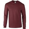 Gildan T-Shirt A Maniche L T-Camicia Uomo