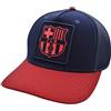 FC Barcelona - Berretto Barça Patch Navy con licenza taglia adulto regolabile