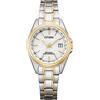 CITIZEN Orologio Analogico al Quarzo Giapponese Donna con Cinturino in Acciaio Inossidabile EC1186-85A