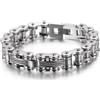 FREELANCE JW BRACCIALE CATENA MOTO DA UOMO IN ACCIAIO - ARGENTO/ACCIAIO