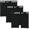 Nike Essential Micro 3Pk Boxer per Bambino Black 6/8 Anni