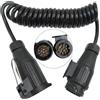 Cavo Di Prolunga Rimorchio 13 Poli 12V 3M Spiral Cavo Adattatore Rimorchio Cavo