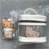 Sanrio WAKEMAKE x Hello Kitty Heisei Gal Makeup Pouch Peluche Portachiavi Set...