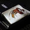 ZIPPO Accendino Zippo Yoshitaka Amano FF8 argento ossidato squall & rinoa inciso