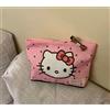 Sanrio Borsa cosmetica Hello Kitty rosa modello cuore cerniera piccola custodia...