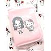 Sanrio Hello Kitty x BLACKPINK JISOO Pink Passport Case Pouch ufficiale