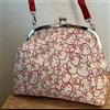 Sanrio Borsa a tracolla Hello Kitty Apple Print Tote Bag rossa bianca pochette...