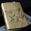 ZIPPO Yoshitaka Amano Doronjo accendino zippo inciso oro specchio nero double face