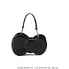 Sanrio ROPE PICNIC x Hello Kitty Mini borsa a tracolla nera nastro con tracolla a 2 vie