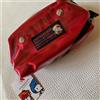 Sanrio Borsa rossa Hello Kitty Sanrio x Evangelion Asuka Langley con cerniera verde