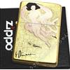 ZIPPO Accendino Zippo Yoshitaka Amano Raijin K23 Gold con garanzia e scatola