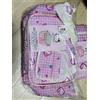 Hello Kitty Borsa termica Hello Kitty Box 12 L rosa pied de poule borsa per pranzo isolata