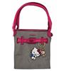 lacousette Hello Kitty mini borsa portachiavi grigio ricamato SS Charm