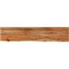 vidaXL Mensola Muro 100x20x2,5cm Rettangolare Legno Acacia Bordi Vivi