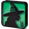 Numskull Official Wicked Lampada da scrivania e luce da parete in acrilico con Elphaba la Strega - Per camera da letto, ufficio, casa, studio, lavoro