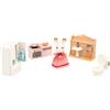 SYLVANIAN FAMILIES Playset Sylvanian Families 5449 Le set d ameublement cosy cottage et maman lapin chocolat