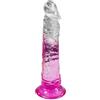 BeHorny Dildo realistico per il pene con base di aspirazione, colore rosa, compatibile con imbracatura