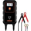 OSRAM BATTERYcharge 906, caricabatterie intelligente da 6A e mantenitore della batteria, più potenza per batterie di dimensioni maggiori, 12V