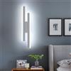 Riserva Applique da Parete LED 16W, 6500K Luce Bianca Fredda, Bianco