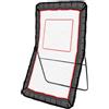 VEVOR Lacrosse Rebounder per cortile, rete rimbalzante per pallavolo, pitchback, baseball, softball, schermo di allenamento di ritorno, angolo regolabile, per allenamento con bersaglio