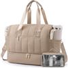 LOVEVOOK Borsa da viaggio da donna, borsa Weekend, grande buffer, bagaglio a mano, borsa da viaggio con scomparto per scarpe e scomparto bagnato, borsa da clinica, borsa sportiva, borsa da viaggio per