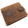 Lemasi Portafoglio in vera pelle con ancora e bussola