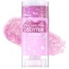 DYIOTF Stick Glitter Corpo e Viso, Gel Brillantini per Capelli e Labbra, Paillettes Olografiche per Festival, Concerti e Trucco Scenico, Formula a Lunga Durata Senza Colla, 1 Pezzo (04#)