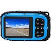 Annadue Fotocamera Subacquea 1080P 48MP 5m per Immersioni con Snorkeling