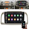 Urhause 9 pollici Android 13 Auto Radio with Wireless CarPlay Navi, compatibile con Nissan MICRA 3 K12 2002-2009 GPS/FM/RAS/Backup Camera/SWS