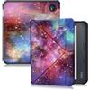 Yiernuo Custodia per Kobo Libra Colour 2024/Libra 2 2021/Vision 6 2021 7 Pollici eReader,Ultra Sottile Cover con Funzione Supporto,Galaxy