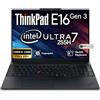 Lenovo ThinkBook 16 G7 Business Laptop, 16 FHD+, AMD Ryzen 5 7533HS, 64GB DDR5, 2TB NVMe, WiFi 6 + BT, RJ-45, HDMI, lettore di impronte digitali, webcam HD, Win 11 Pro