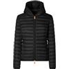 Save The Duck Giacca trapuntata da donna Daisy, Nero, 50