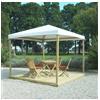 Alce Gazebo in legno Joy Pocket 300x300 cm Impr. con copertura pvc