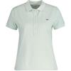 GANT Slim Sheild cap Sleeve Pique Polo, Faded Mint, M Donna