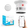 Heiman Smart Zigbee - Rilevatore di fumo HS1SA-E Plus, 1 pezzo