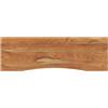 vidaXL Piano Scrivania 160x50x2,5cm Rettangolare Legno Massello Acacia