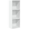 vidaXL Libreria Bianca 40x30x114 cm in Legno Multistrato
