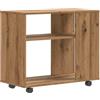 vidaXL Tavolino da Salotto Rovere Artigianale 70x35x60,5cm in Truciolato