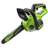 Greenworks 24V Motosega Senza Fili,Motosega Elettrica a Batteria Brushless 25cm con Olio Automatico, Velocità Catena 7.8m/s, Solo Strumento