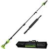 Greenworks 24V Motosega Telescopica Senza Fili, Velocità di Taglio 20m/s, Potatore a Batteria Senza Spazzole con Lama 20cm e Sistema Auto-Olio per Potatura Alberi, Solo Corpo Macchina