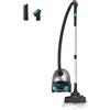 Cecotec Aspirapolvere a Traino con Sacco 2L Conga Powerbag 2000 Compact Plus. 800W, Filtraggio Alta Efficienza, Tubo Telescopico Metallico, Include Accessori per Mobili e Angoli