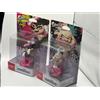 Nintendo Set amiibo Splatoon Hime & Aori Inkling figure nuovo sigillato